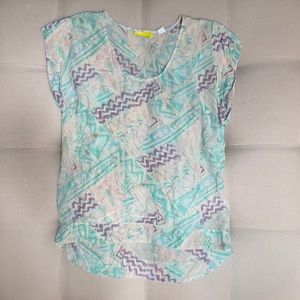 sheer, light weight top